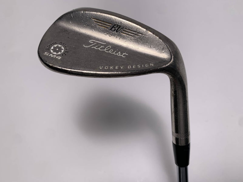 Titleist Vokey Spin Milled SM4 Black Sand Wedge SW 56* 11 Bounce Wedge RH