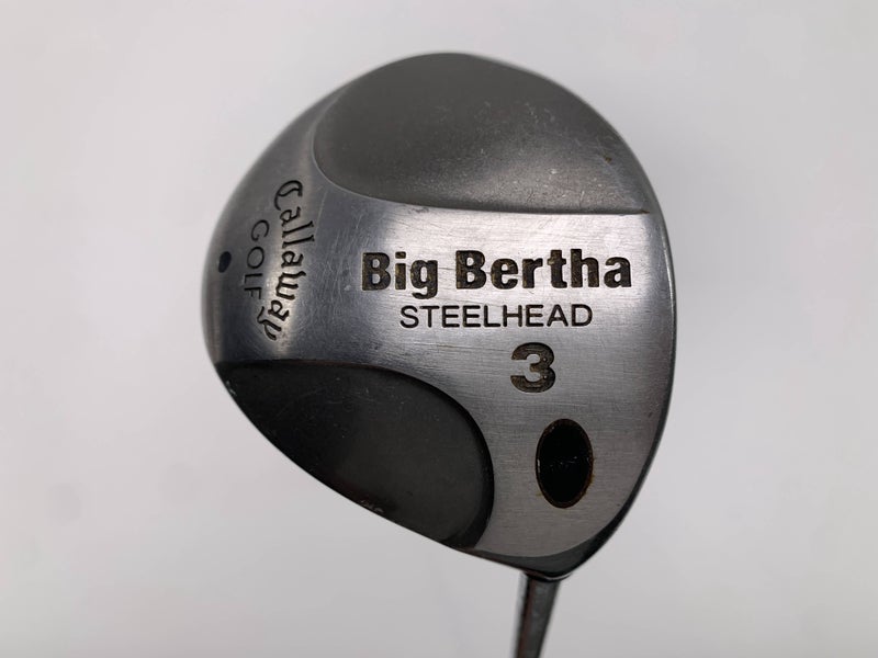 Callaway Steelhead 3 Fairway Wood 15* Memphis 10 Regular Steel Mens RH