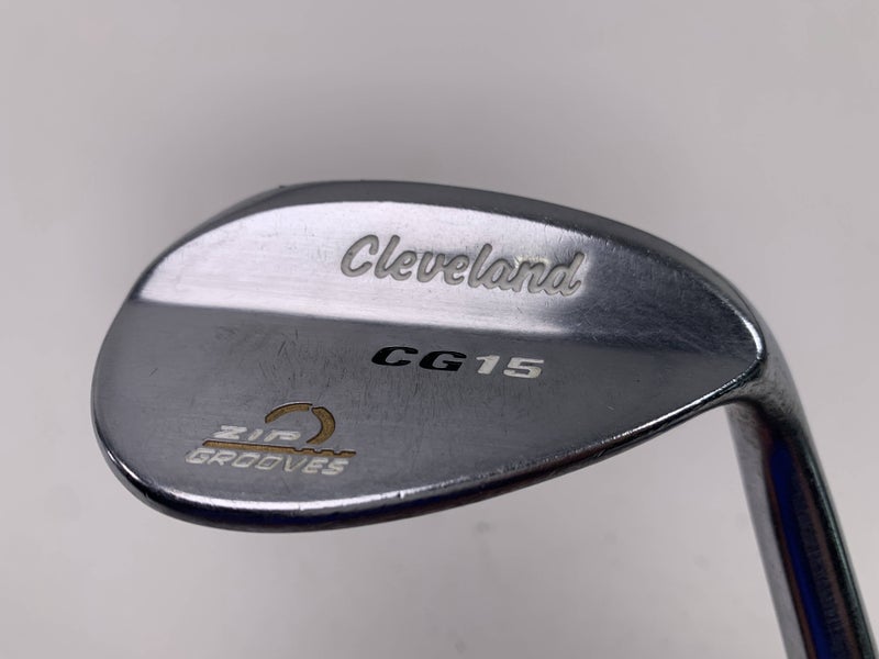 Cleveland CG15 Satin Chrome Sand Wedge 56* 10 Bounce Wedge Steel Mens RH