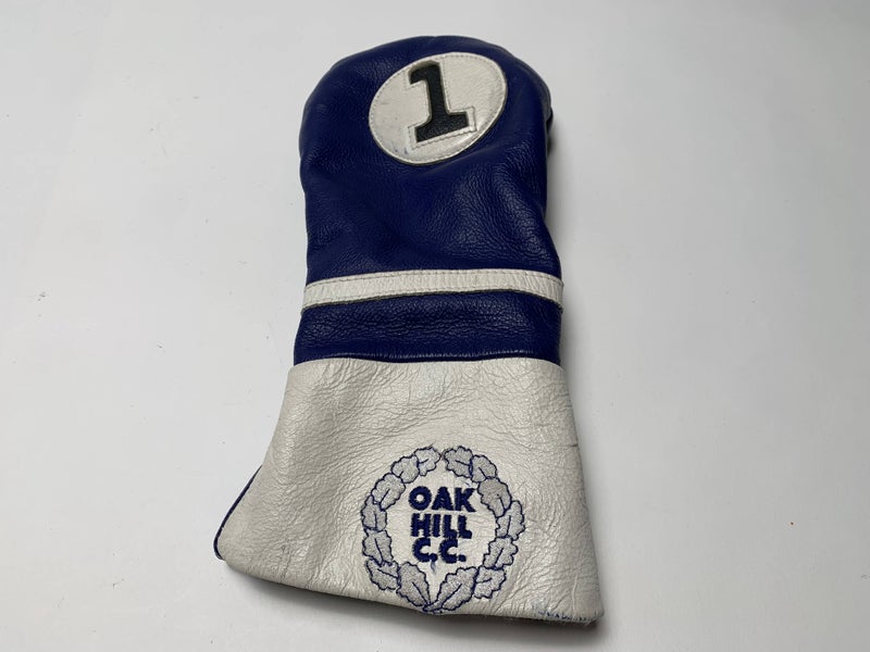 Stitch Oak Hill CC Driver Head Cover White Blue Driver Headcover HC