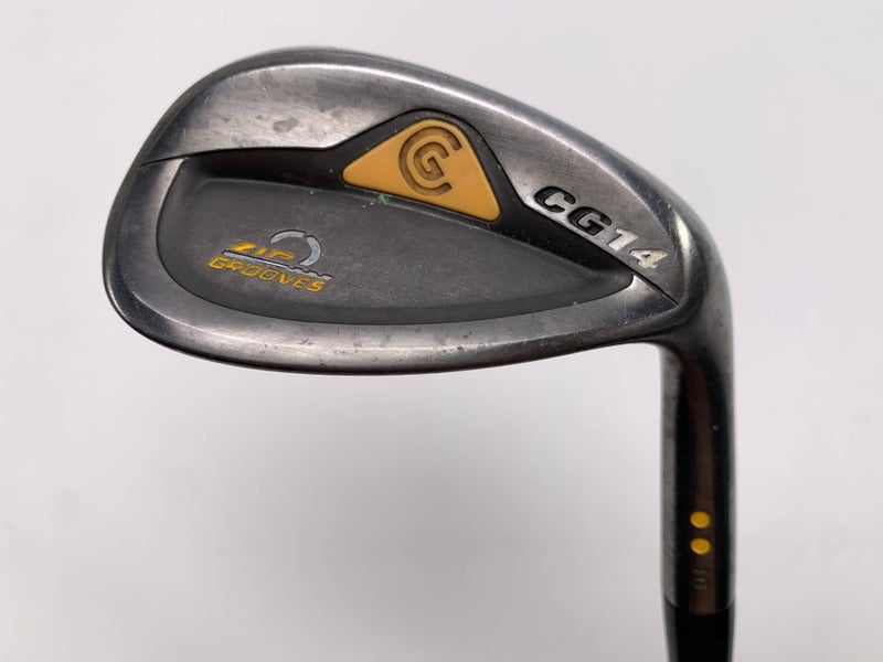 Cleveland CG14 Gunmetal Gap Wedge GW 52* 10 Bounce Traction Wedge Steel Mens RH