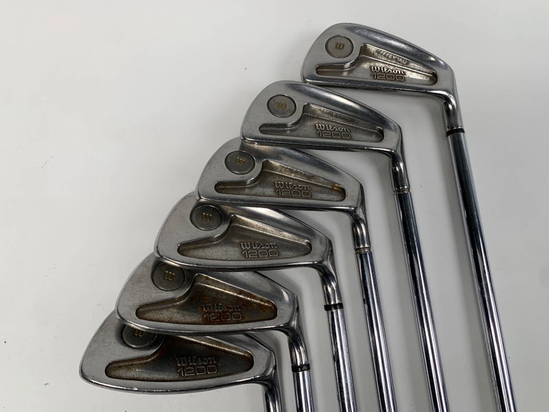 Wilson 1200 Gear Effect Iron Set 4-PW Ladies Steel Womens RH No 5 iron