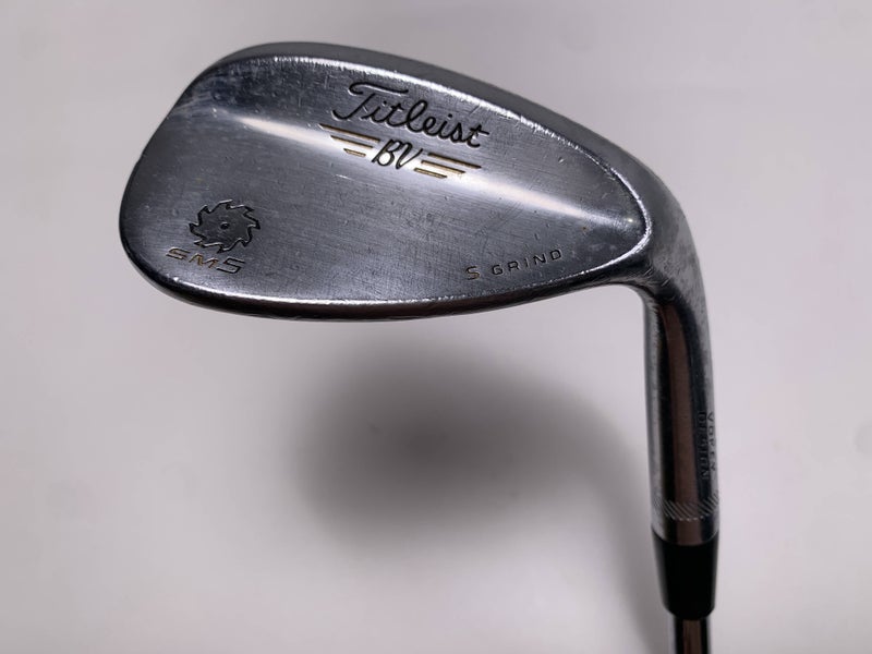 Titleist Vokey SM5 Tour Chrome Lob Wedge 60* 7 S-Grind Wedge Steel Mens RH