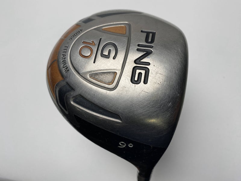 Ping G10 Driver 9* UST ProForce V2 66g Stiff Graphite Mens RH Midsize Grip
