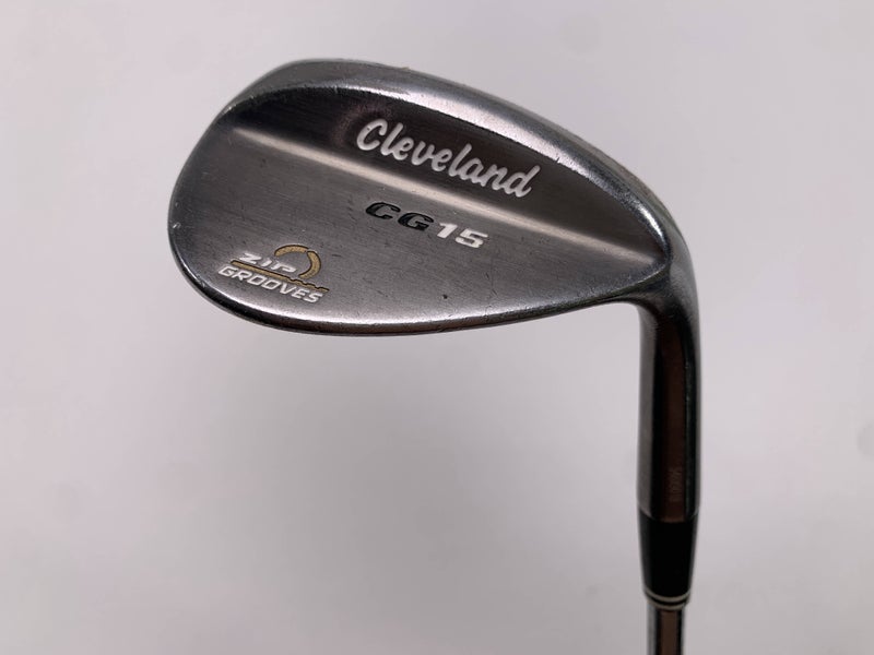 Cleveland CG15 Black Pearl Lob Wedge 60* 12 Bounce Traction Wedge Steel Mens RH