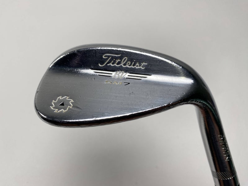 Titleist Vokey SM7 Tour Chrome 54* 10 S-Grind KBS Hi-Rev 2.0 Stiff Steel Mens RH