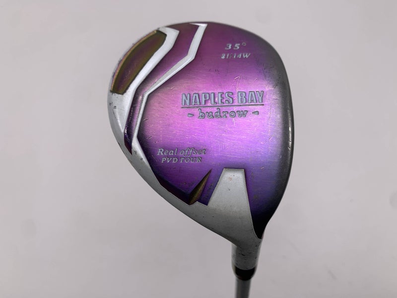 Naples Bay Budrow 8 Hybrid 35* Ladies Graphite Womens RH Undersize Grip