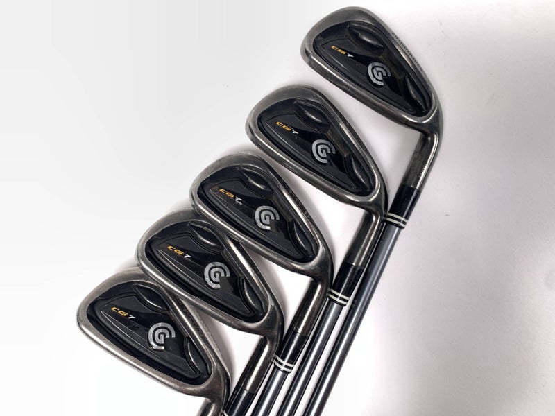 Cleveland CG7 Black Iron Set 6-PW 78g Regular Graphite Mens RH