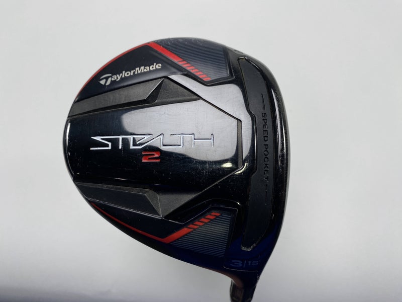 TaylorMade Stealth 2 3 Fairway Wood 15* Fujikura Ventus TR 5-R Regular Mens RH