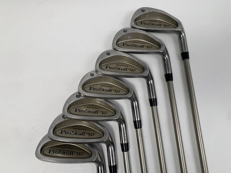 Wilson Pro Staff OS Iron Set 4-PW Ladies Graphite Womens RH