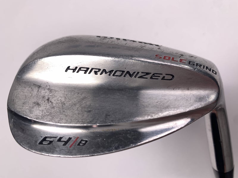 Wilson Harmonized Black Chrome Wedge 64* 8 Bounce Wedge Steel Mens RH