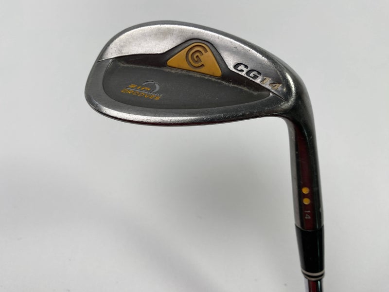 Cleveland CG14 Gunmetal Sand Wedge SW 56* 14 Bounce Traction Wedge Steel Mens RH