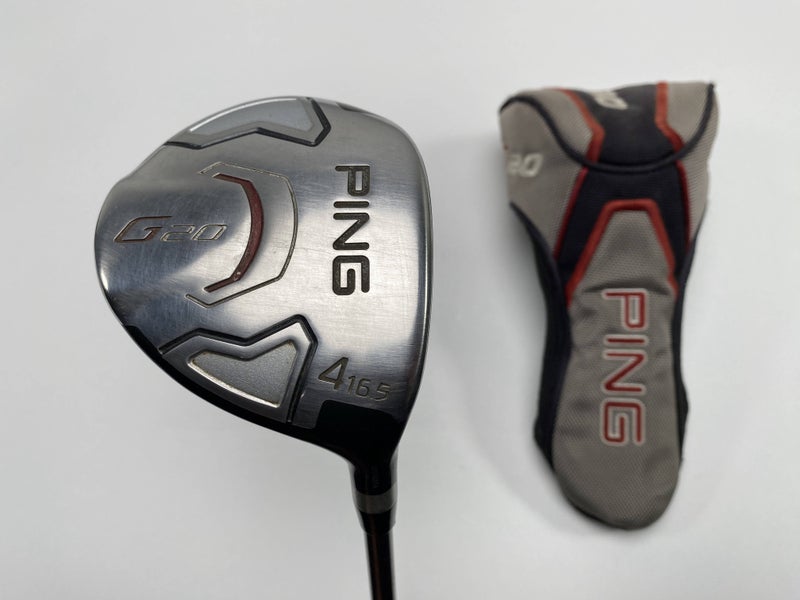 Ping G20 4 Fairway Wood 16.5* TFC169F Stiff Graphite Mens RH HC