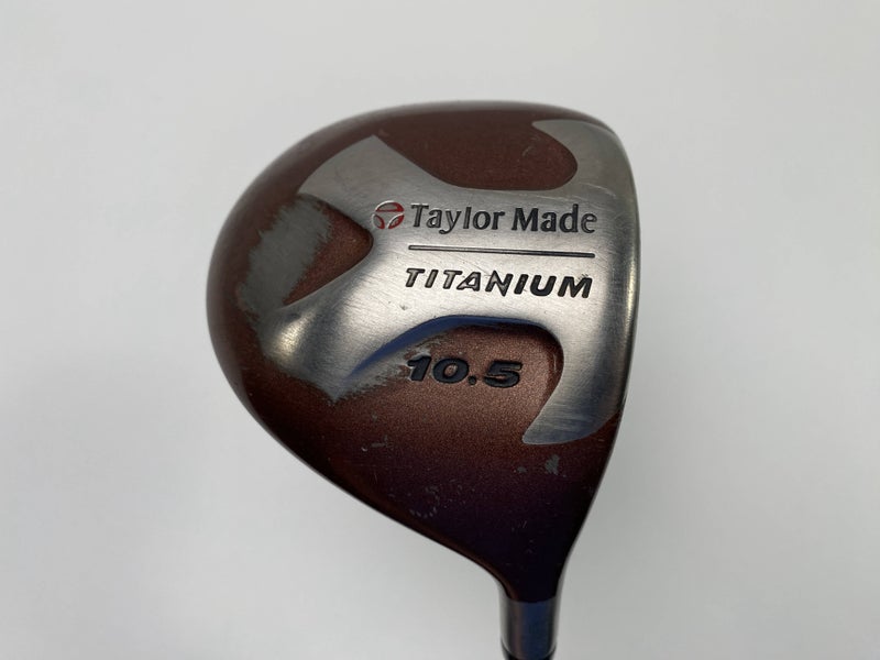 TaylorMade Ti Bubble Driver 10.5* Bubble R-80 Plus 80g Regular Graphite Mens RH