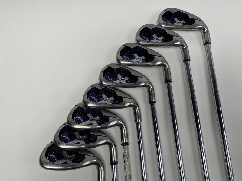 Callaway X-18 Iron Set 3-PW Uniflex Steel Mens RH