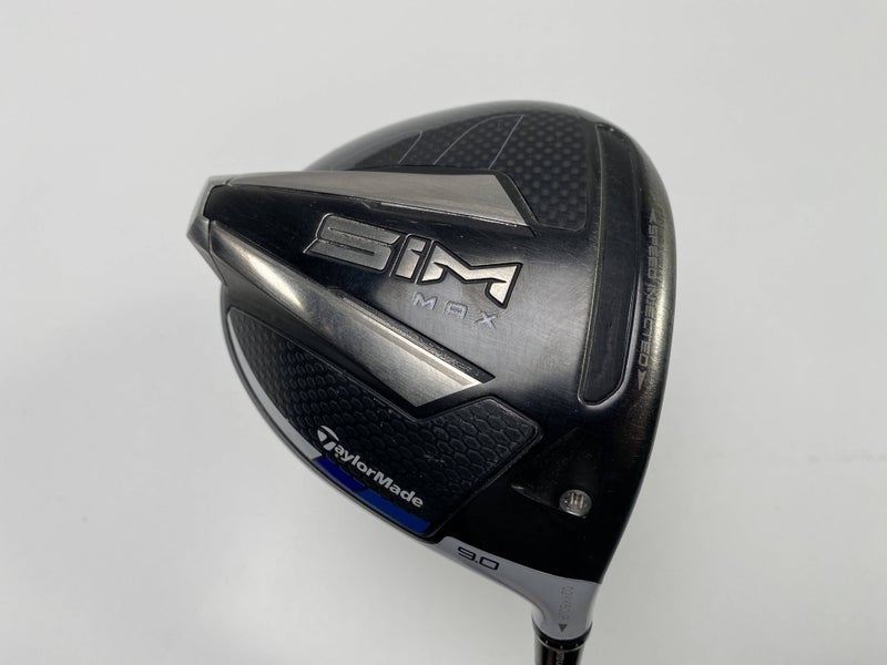 TaylorMade SIM MAX Driver 9* Fujikura Ventus Blue 6S Stiff Graphite Mens RH