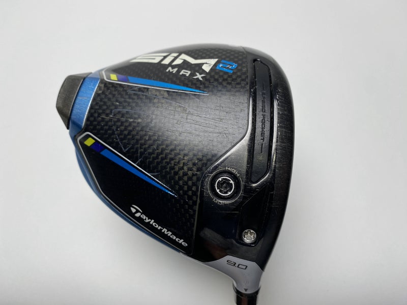 TaylorMade SIM2 MAX Driver 9* Graphite Design TOUR AD MT-5R1 Regular RH