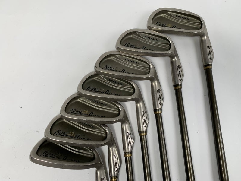 Cobra King Cobra 2 Senior Iron Set 4-PW+SW IQ System Senior RH No 5 iron