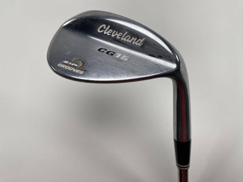 Cleveland CG15 Satin Chrome Sand Wedge SW 56* 14 Bounce Traction Wedge RH