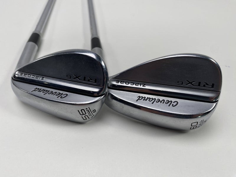Cleveland RTX 6 ZipCore Tour Satin Wedge Set 56* 8 | 60* 12 DG Spinner RH