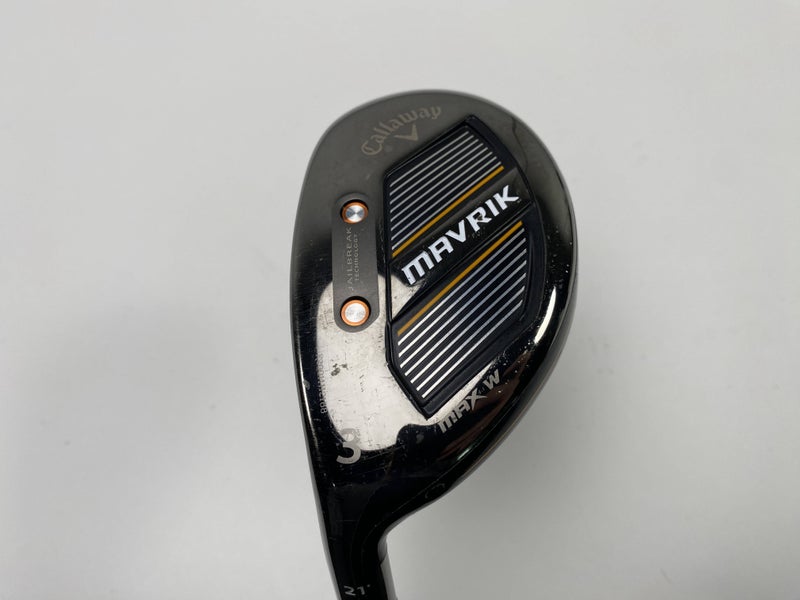 Callaway Mavrik Max Womens 3 Hybrid 21* UST Mamiya Helium 50L I 50g Ladies LH