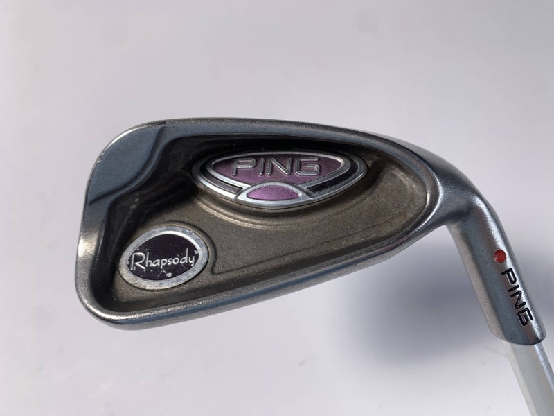 Ping Rhapsody Single 8 Iron Red Dot ULT 129 Ultra Light Ladies Steel Womens RH