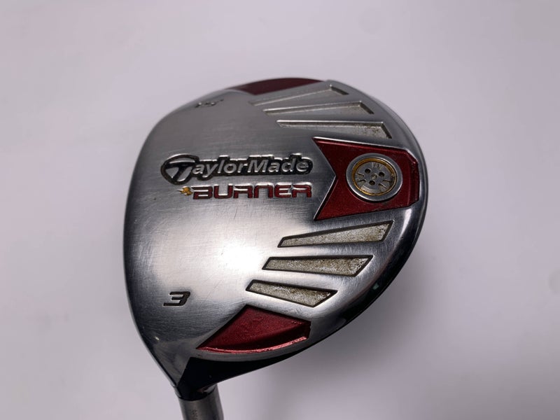 TaylorMade Burner Steel 2007 3 Fairway Wood 15* REAX 50g Stiff Graphite Mens LH
