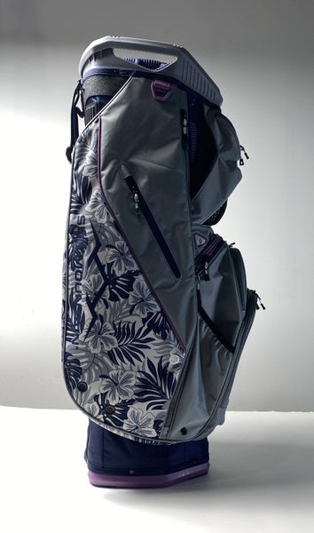 Sun Mountain Sync Cart Bag Gray 14-Way Divide Single Strap Golf Bag NEW