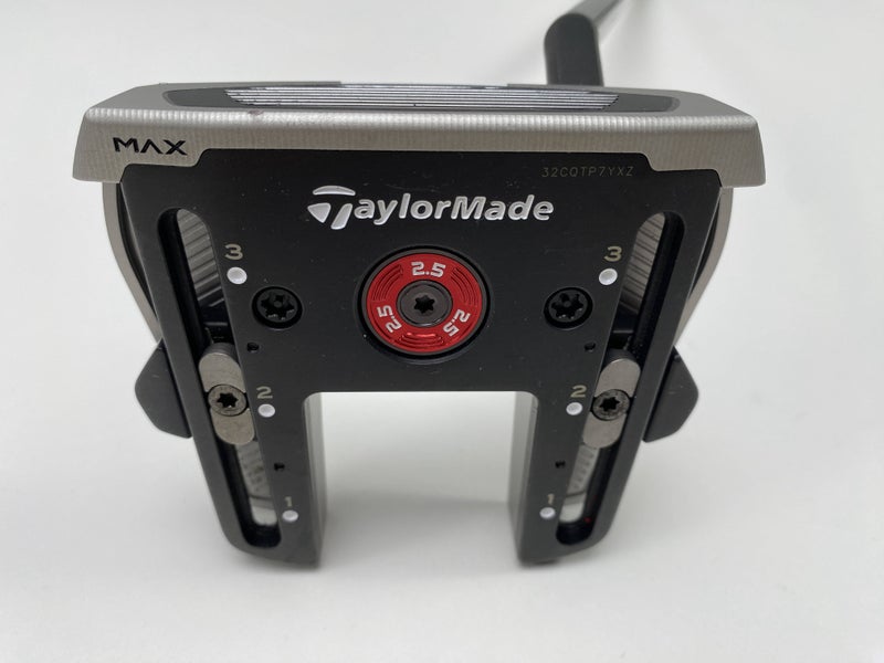 TaylorMade Spider GT Max Small Slant Putter 35" SuperStroke Pistol GTR 1.0 RH