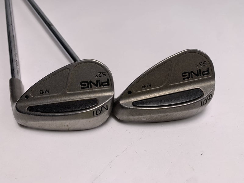 Ping MB Wedge Set 52* 56* Black Dot Wedge Steel Mens RH