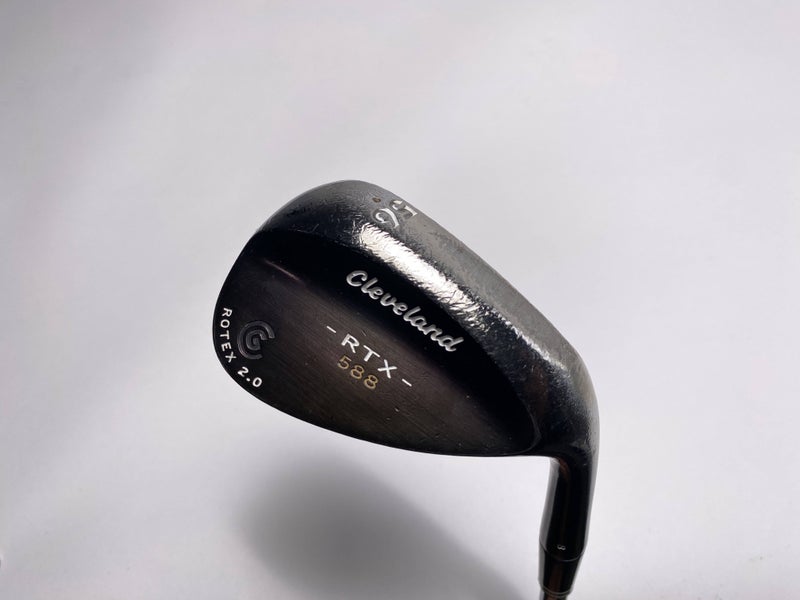 Cleveland 588 RTX 2.0 Black Satin Sand Wedge SW 56* 8 Dynamic Gold RH