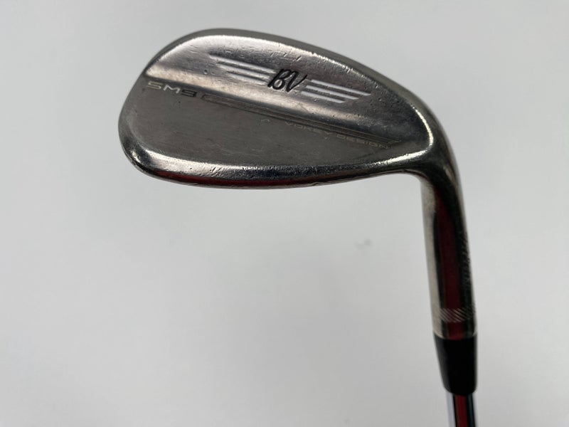 Titleist Vokey SM9 Brushed Steel Sand Wedge SW 56* 10 S-Grind RH Midsize Grip