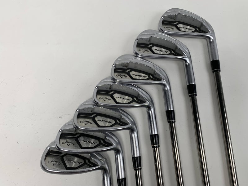 Callaway Apex 16 Iron Set 5-PW+AW Recoil ES 760 F3 Regular Graphite Mens RH