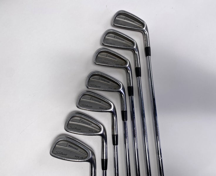 Titleist 704 CB Iron Set 3-PW True Temper Dynamic Gold S300 RH-Missing 7 Iron