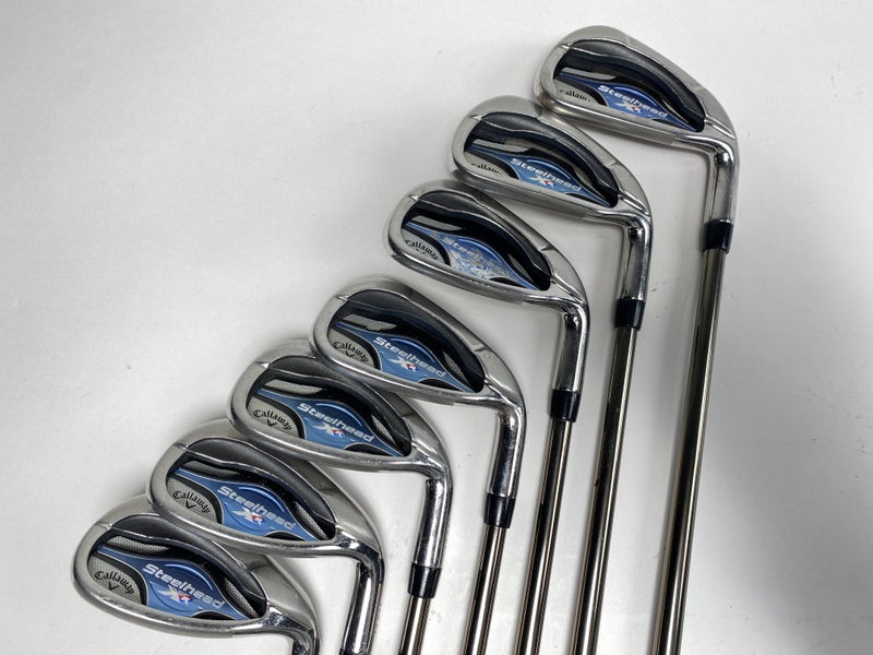 Callaway Steelhead XR Iron Set 6-PW+AW+SW Recoil ES 450 F1 Ladies Graphite RH