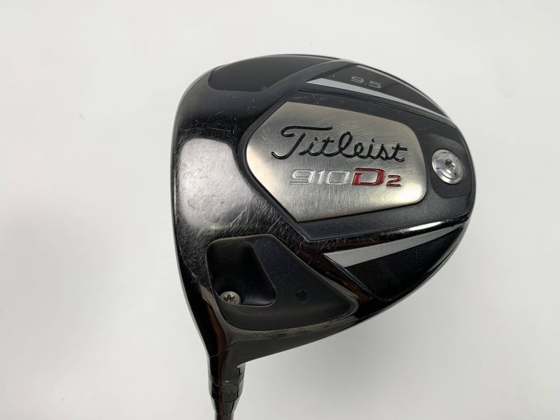 Titleist 910 D2 Driver 9.5* Aldila RIP Alpha 60g Stiff Graphite Mens LH