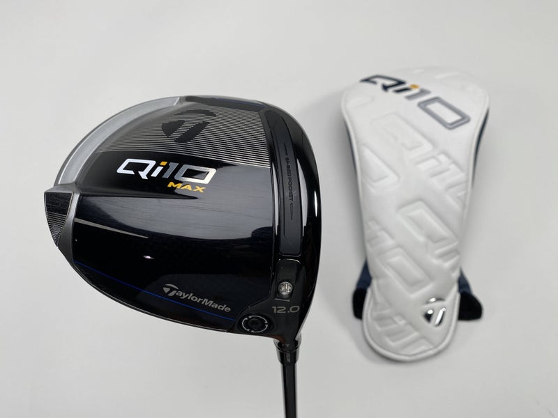 TaylorMade Qi10 MAX Driver 12* Diamana S+60 Xlink Tech 60g Stiff RH HC Midsize
