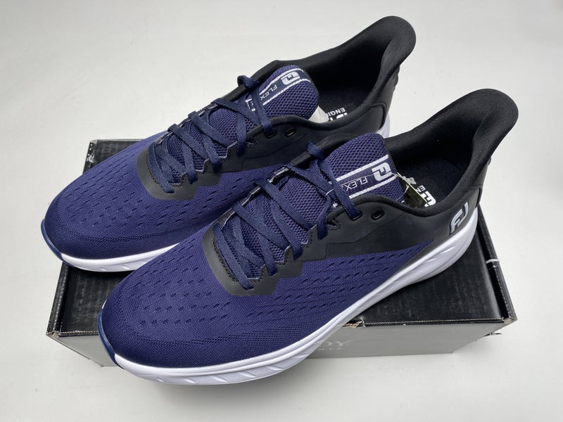 FootJoy FJ Flex XP Golf Shoes Navy Blue Black White Men's SZ 11.5 (56278)