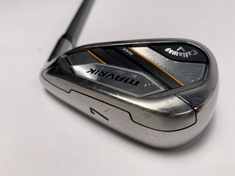 Callaway Mavrik Max Single 7 Iron Project X Catalyst 6.0 Stiff Graphite Mens RH