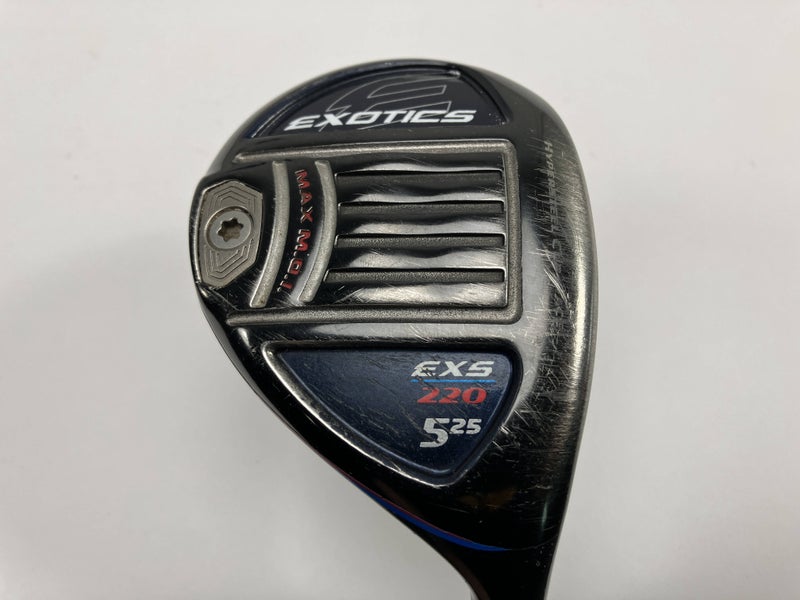 Tour Edge Exotics EXS 220 5 Hybrid 25* KBS Tour Graphite Iron 60 60g Regular RH