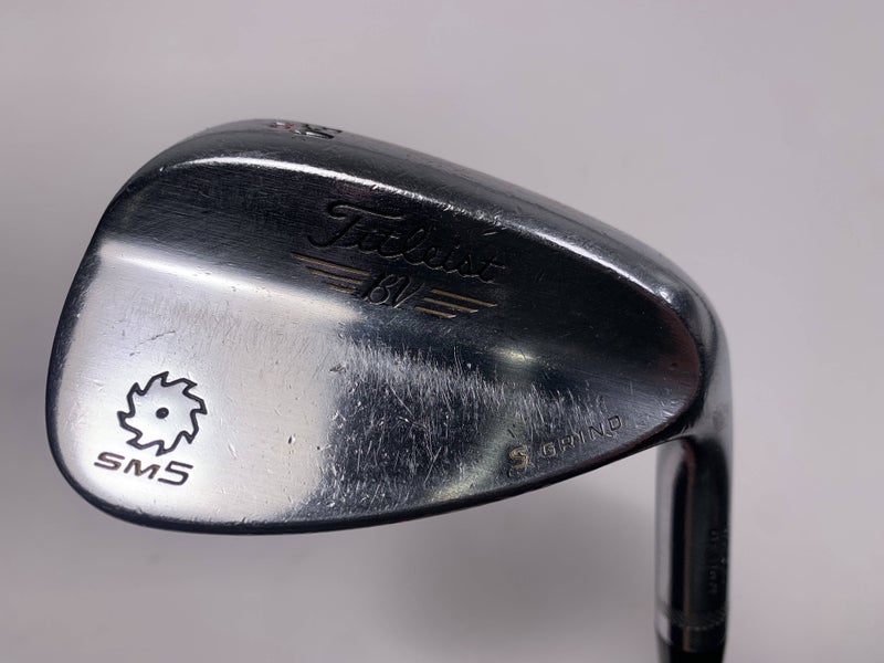 Titleist Vokey SM5 Tour Chrome Wedge 54* 10 Bounce Wedge Steel Mens RH