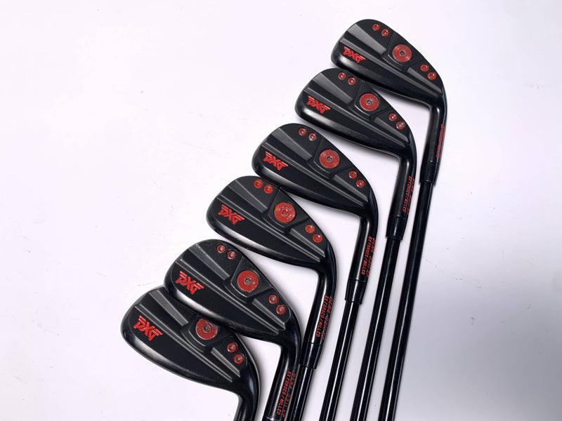 PXG 0311 XP GEN4 Xtreme Dark Iron Set 6-PW+GW Project X Cypher Sixty 5.5 Mens RH