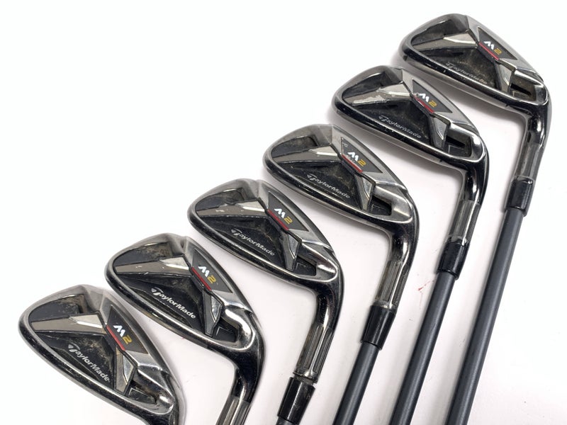 TaylorMade M2 Iron Set 6-PW+AW Accra 60i Regular Graphite Mens RH