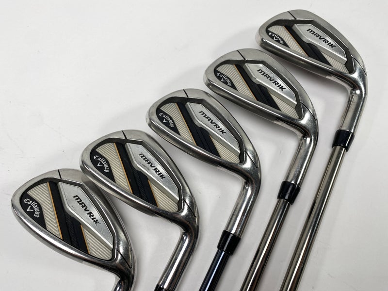 Callaway Mavrik Iron Set 6-PW UST Mamiya Recoil ZT9 460 F3 Regular Graphite RH
