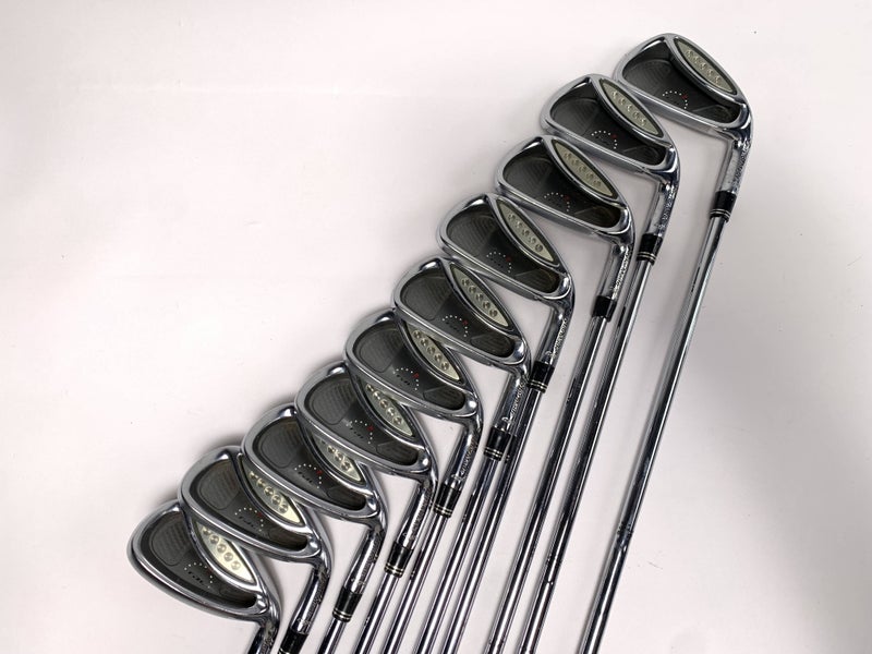 TaylorMade Rac CGB Iron Set 3-PW+AW+SW Ascending Mass Regular Steel Mens RH