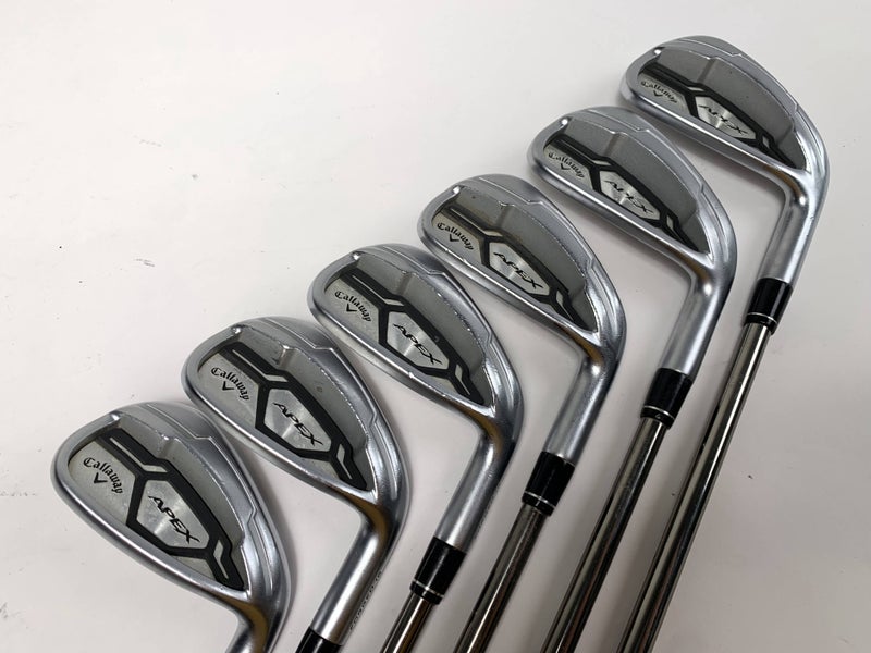 Callaway Apex CF 16 Iron Set 5-PW Recoil ES 760 F2 Senior Graphite Mens RH