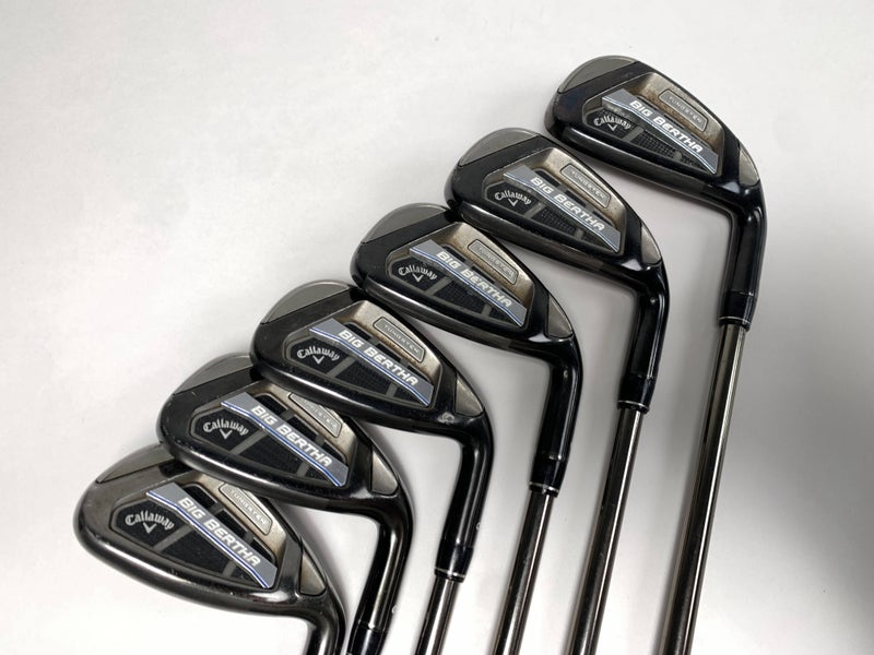 Callaway Big Bertha OS Iron Set 6-PW+SW Recoil ES 450 F1 Ladies Graphite RH
