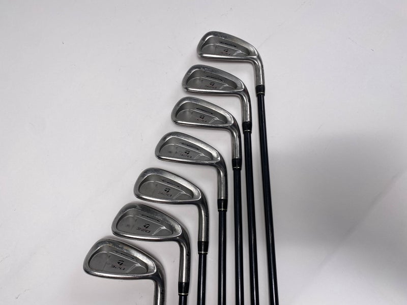 TaylorMade 320 Iron Set 4-PW Lite R-80 Regular Graphite Mens RH