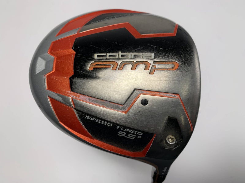 Cobra AMP Driver 9.5* Aldila RIP 55g Stiff Graphite Mens RH