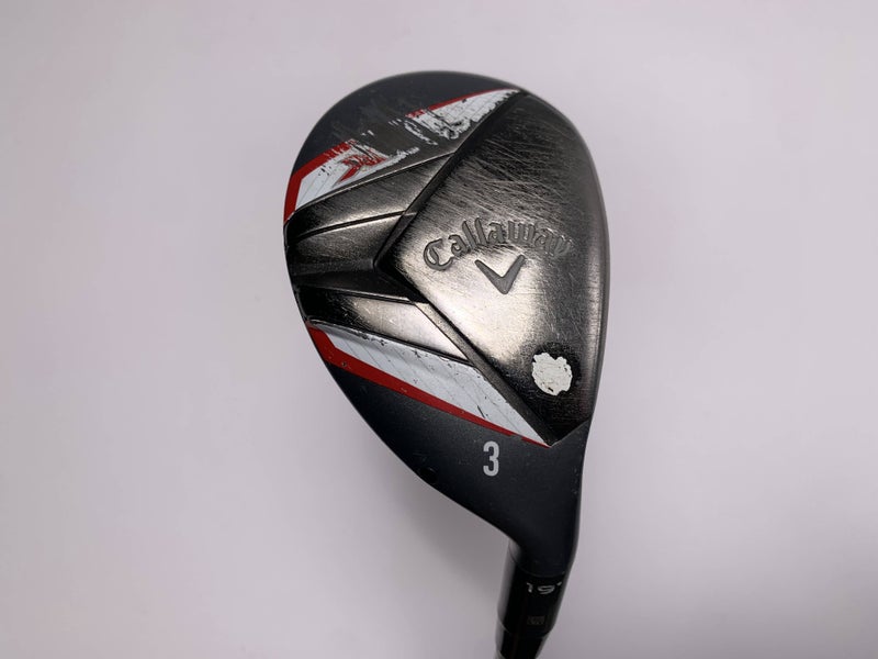 Callaway X Hot 2013 3 Hybrid 19* 60g Senior Graphite Mens RH